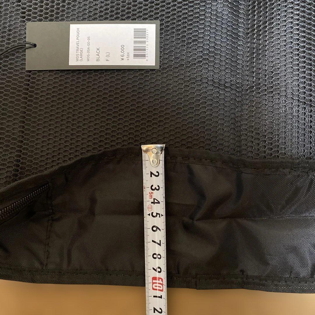 新品　WDS ウィンダンシー　トラベルポーチ　セット ブラック S M L