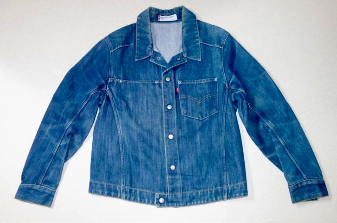 起床❗️木村拓哉モデルLevi's インディゴ デニム、ジャケット セットLサイズ