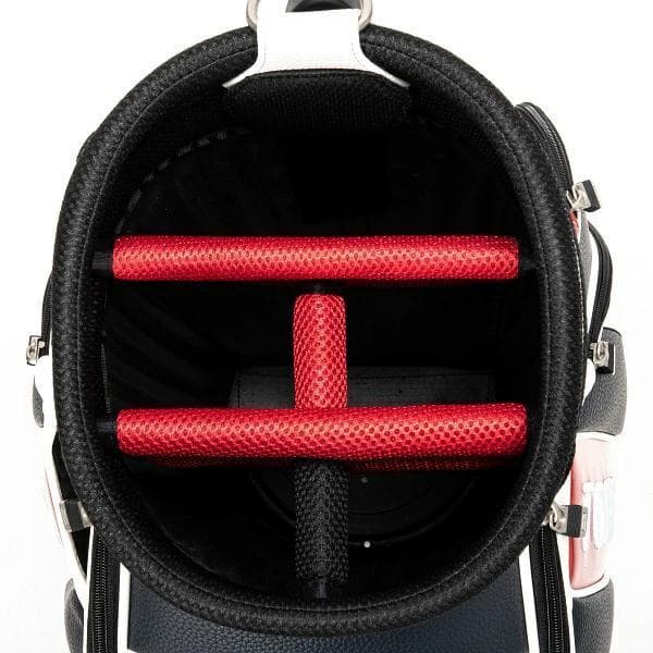 新品 トミーヒルフィガーゴルフ キャディバッグ THMG3FC4 ホワイト