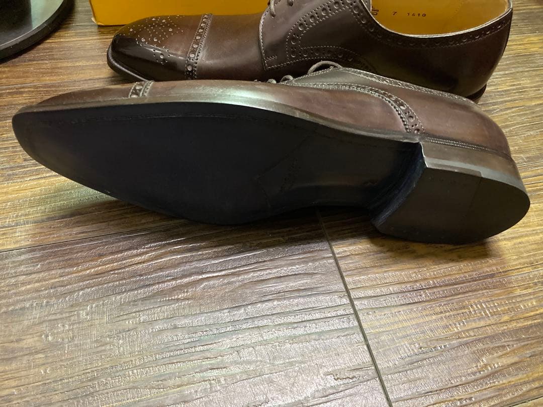 フランチェスコべニーニョＤＢＲ ウィングチップ ドレス　7(26〜26.5㎝)