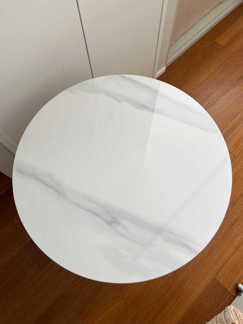 大理石調サイドテーブル