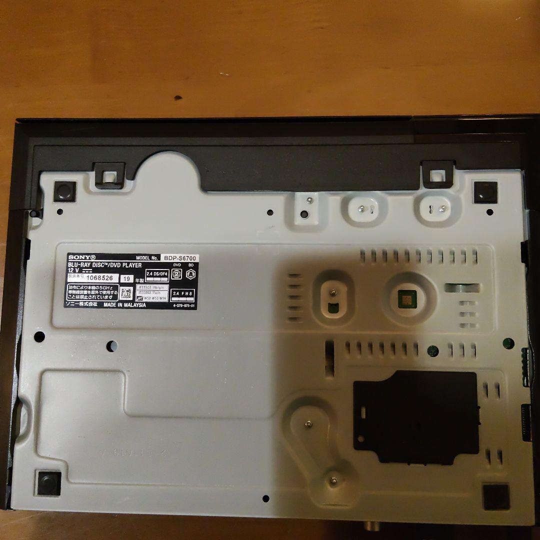 ソニー　ブルーレイディスク　DVDプレイヤー　BDP-S6700