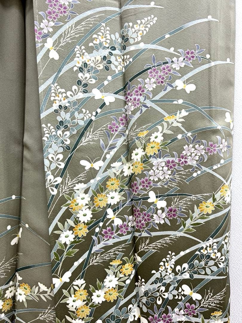 エリザベス★プロフ必読様　五つ紋　五三の桐　色留袖　比翼無し　作家物　共柄八掛