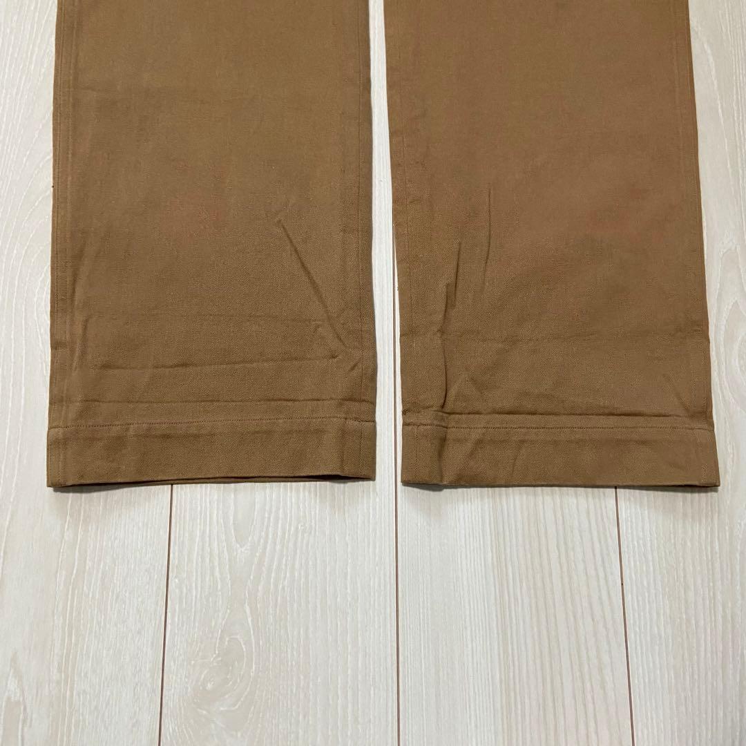 GALERIE VIE ギャルリー ヴィー 日本製コットンチノ ストレートパンツ