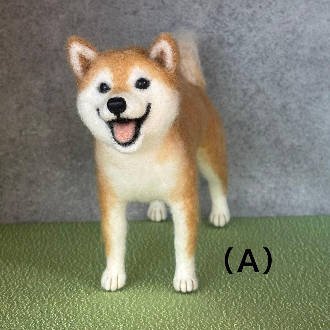 柴犬　羊毛フェルト　ハンドメイド　No.112