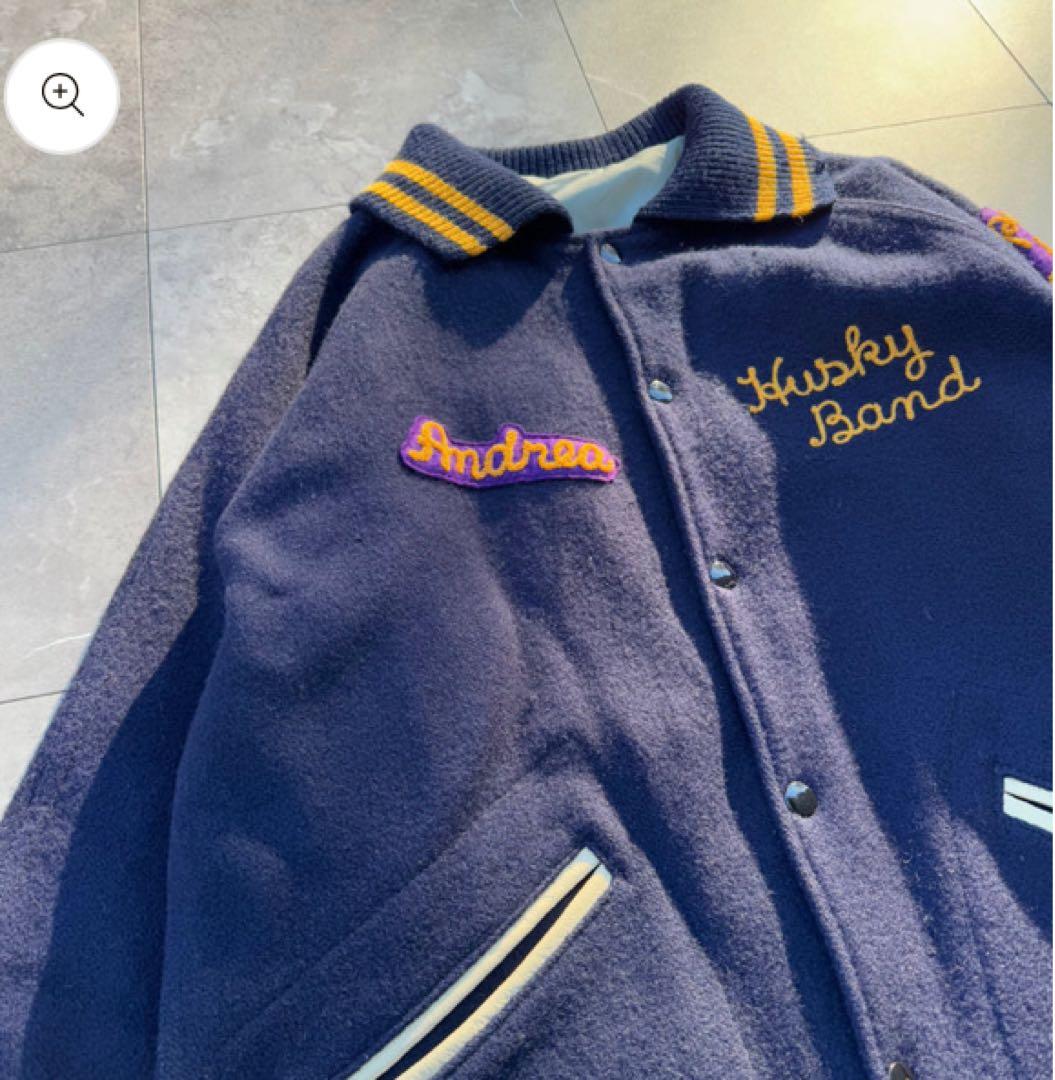 購入価格2.8万スタジャン　スクーカム　チャンピオンリバースウィーブ