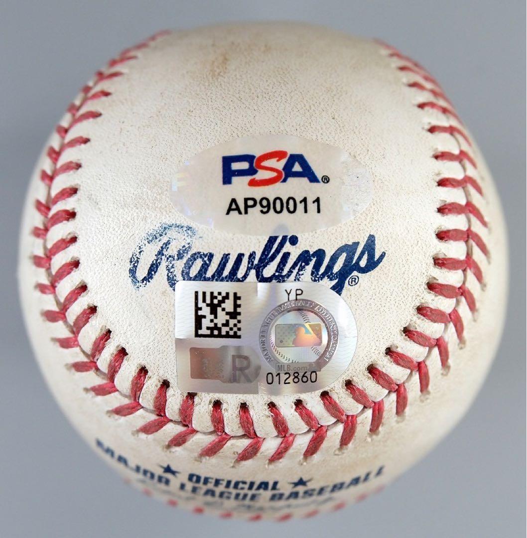 大谷翔平＆マイク・トラウト 23年実使用 W直筆サインボール（ウォード安打球）
