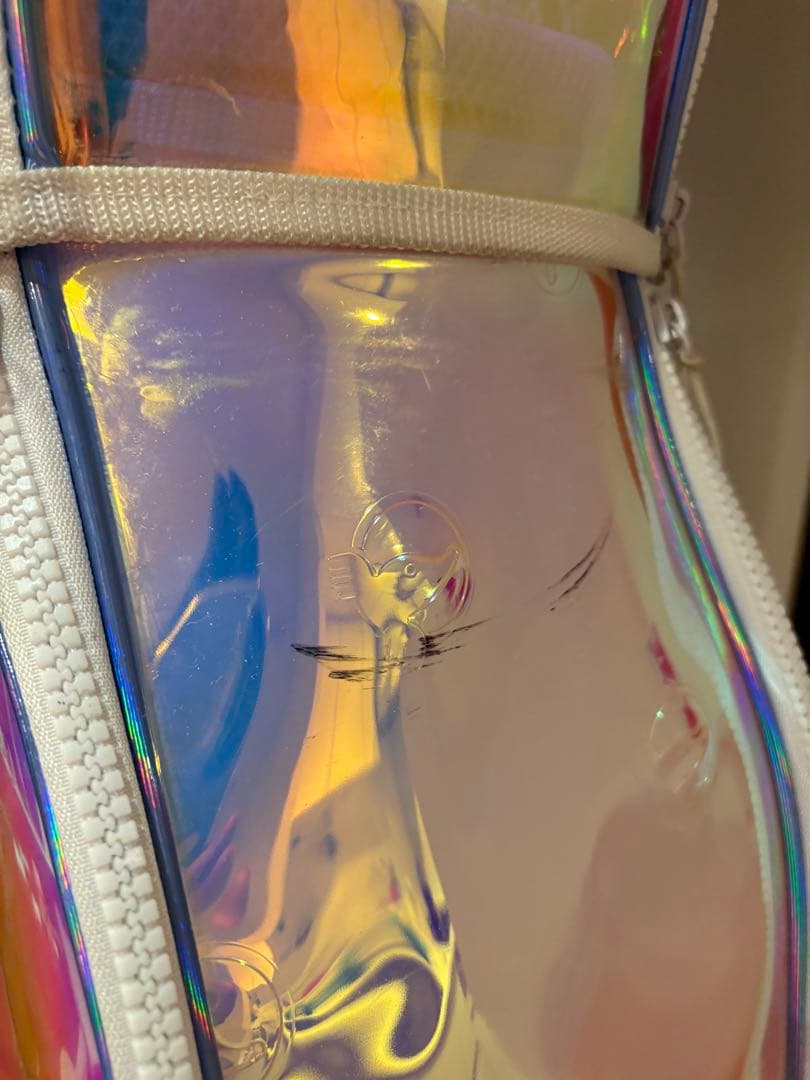 本間　ホンマ　スケルトン オーロラ　キャディバッグ　非売品