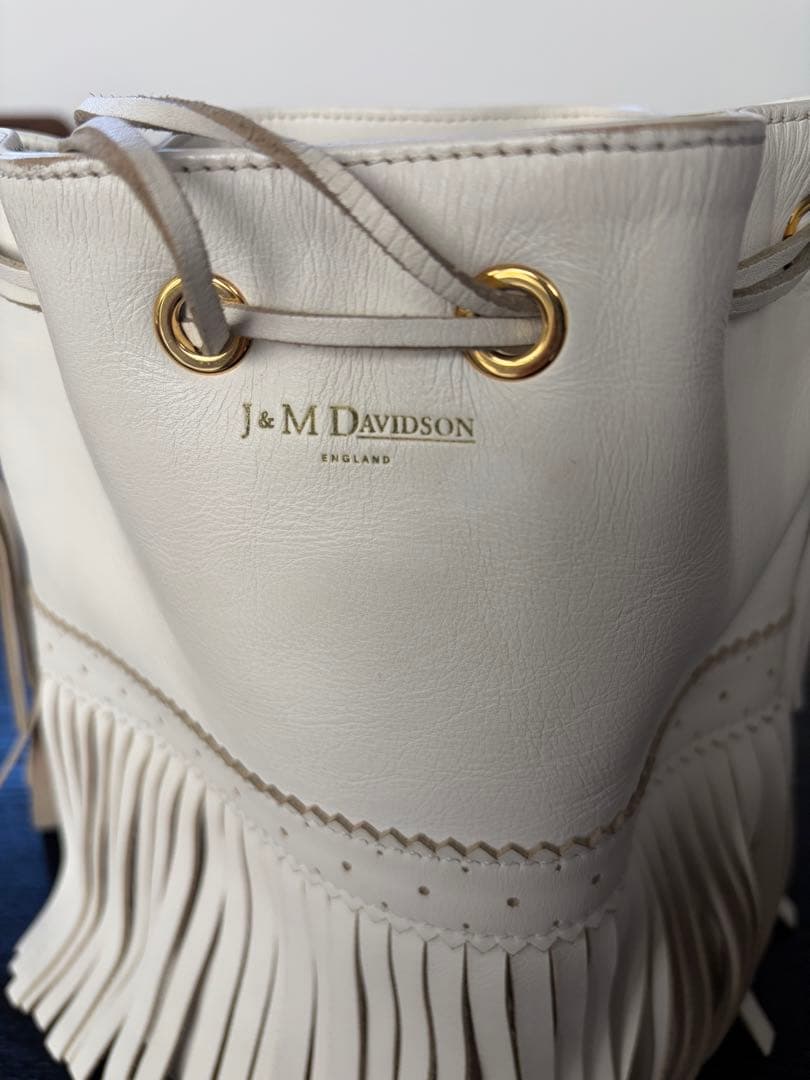 J&M DAVIDSON フリンジ付きショルダーバッグ