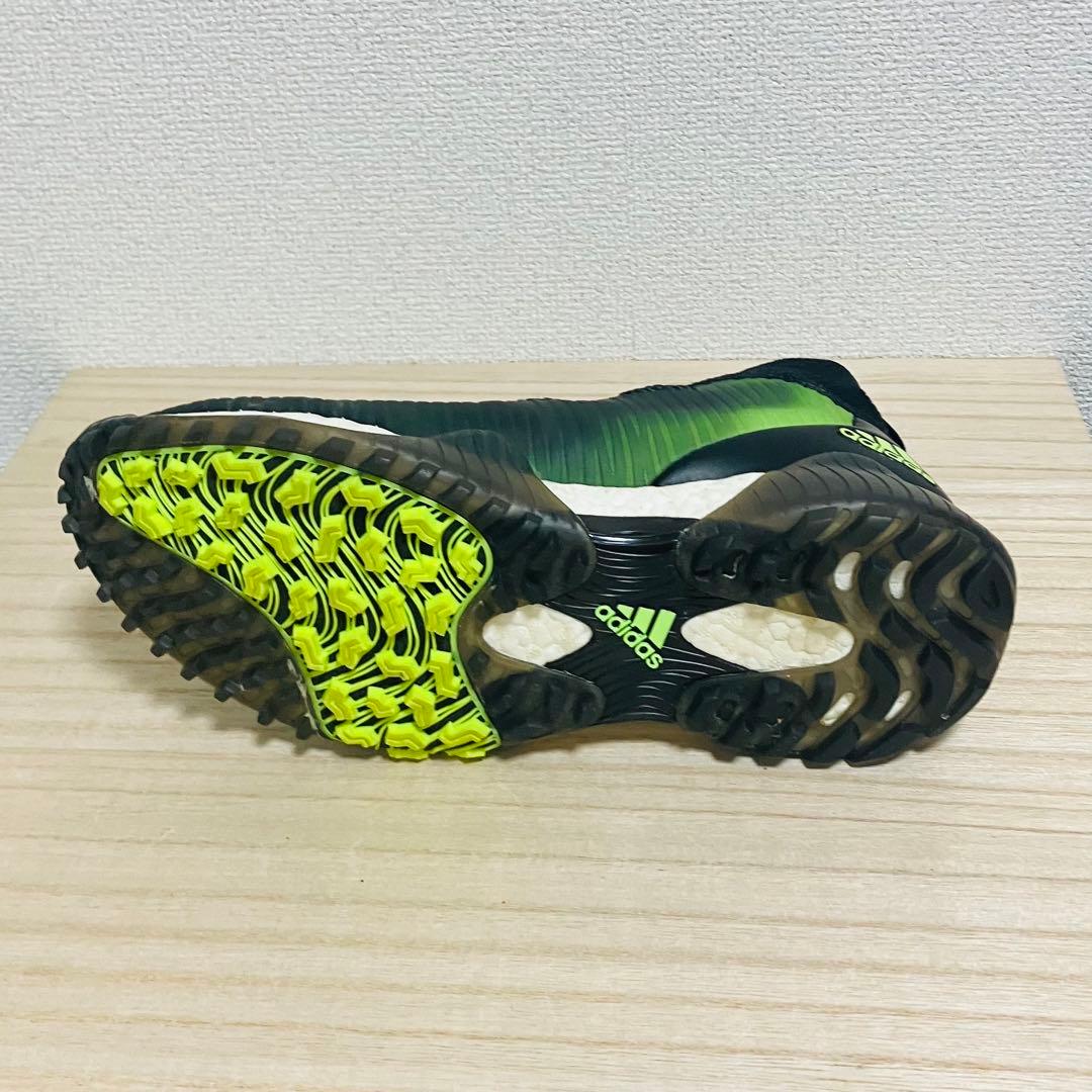 希少 美品 アディダス コードカオス ボア ブラック/グリーン 26