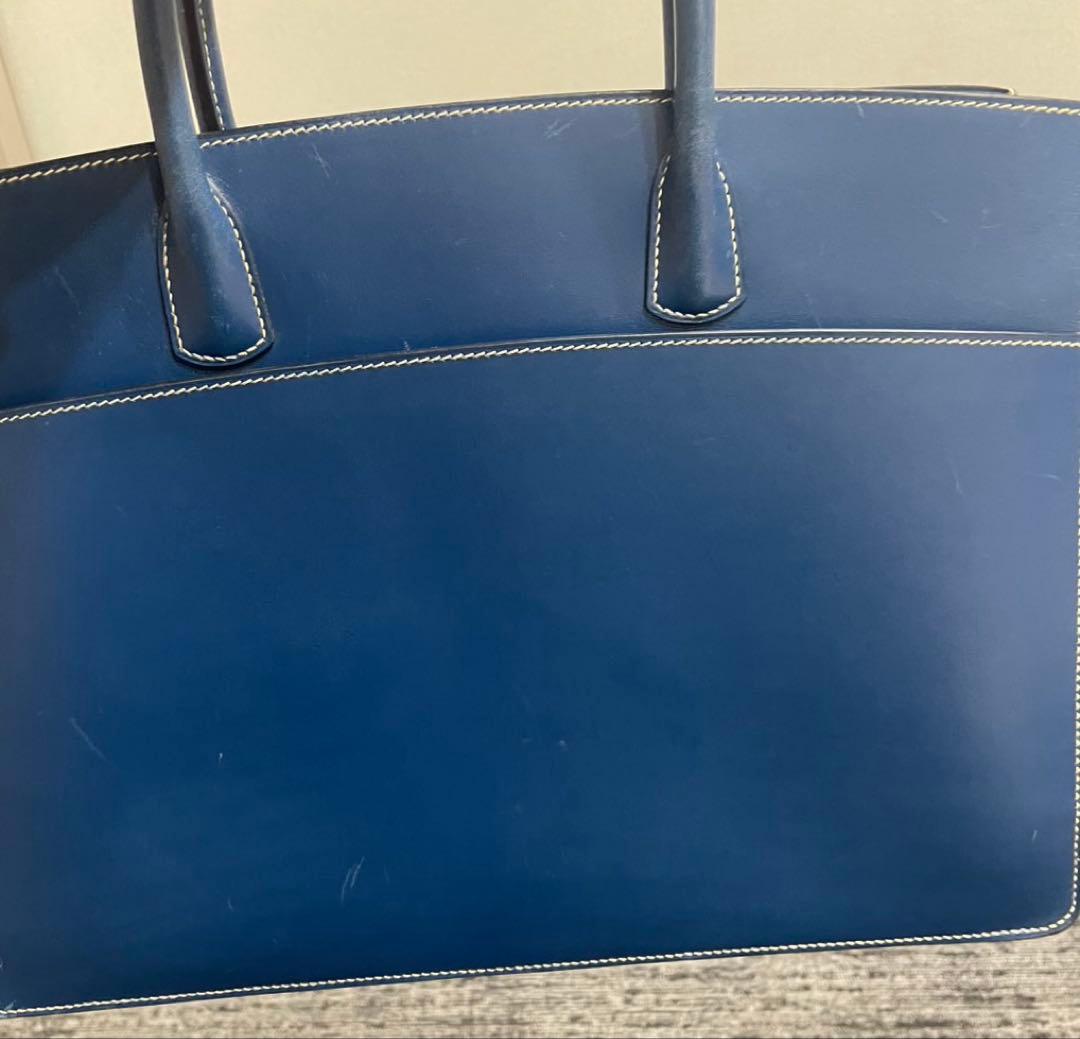 HERMES エルメス　ホワイトバスＧＭ　ビジネスバッグ