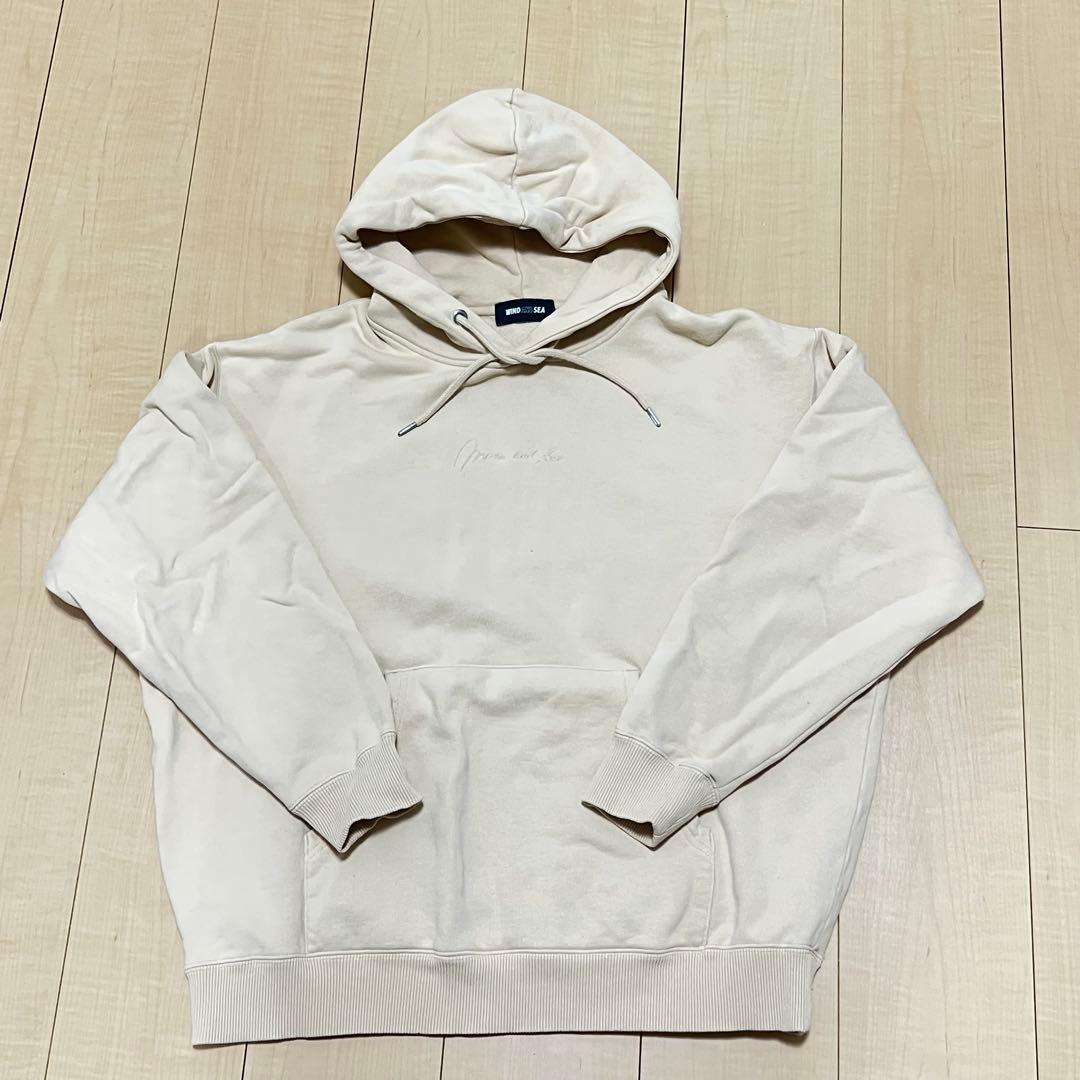 WIND AND SEA × 谷まりあ コラボ パーカー セットアップ ベージュ