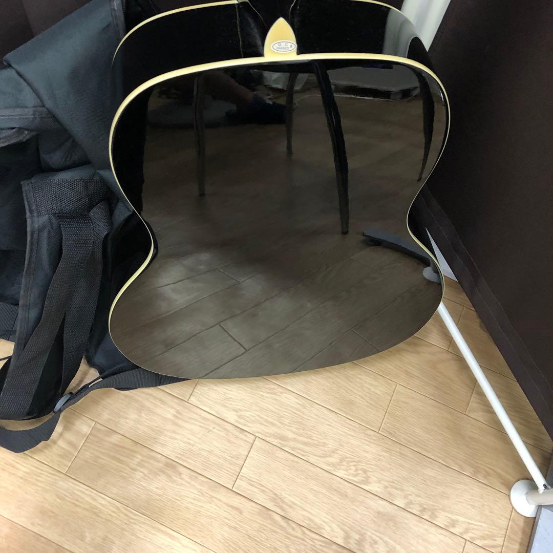 HONEY BEE アコースティックギター ブラック 保管カバー付