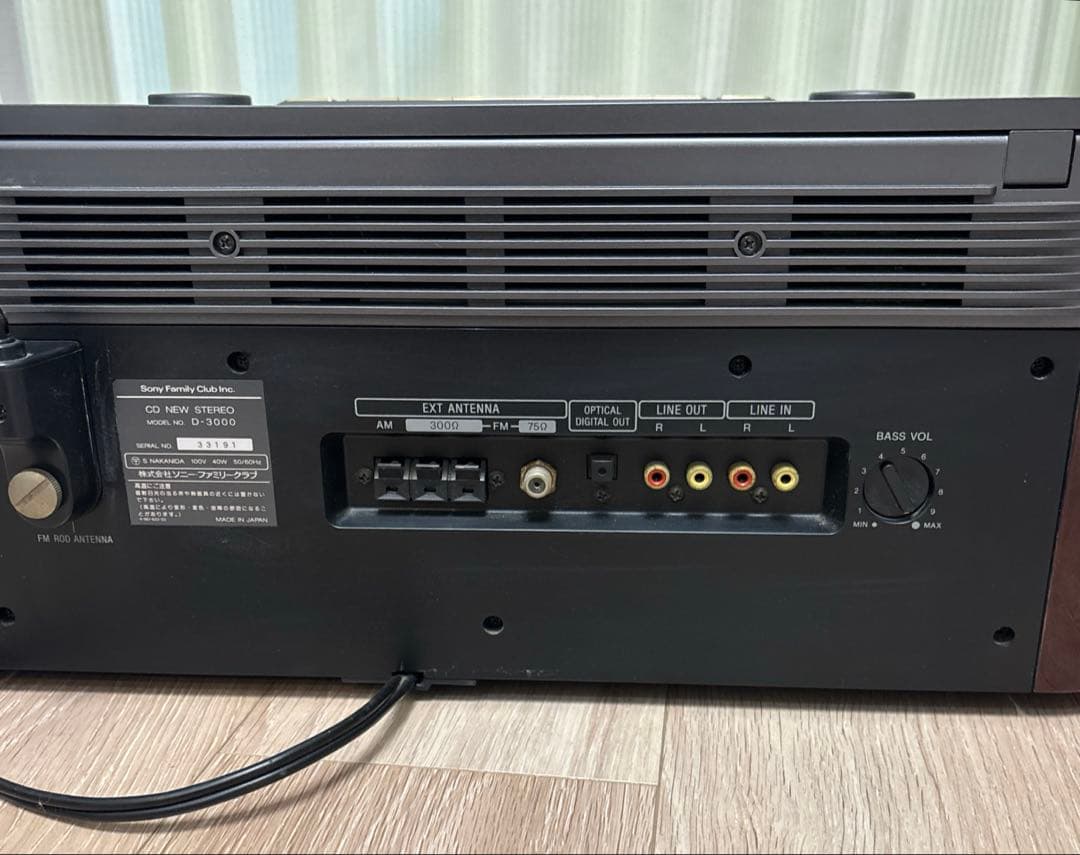 日*1様 【ジャンク品】SONY D-3000 Celebrity セレブリティ