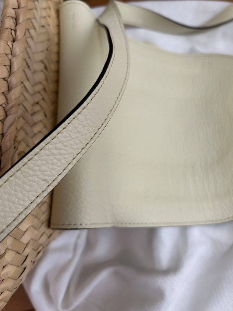 Chloé アイボリー かごバッグ