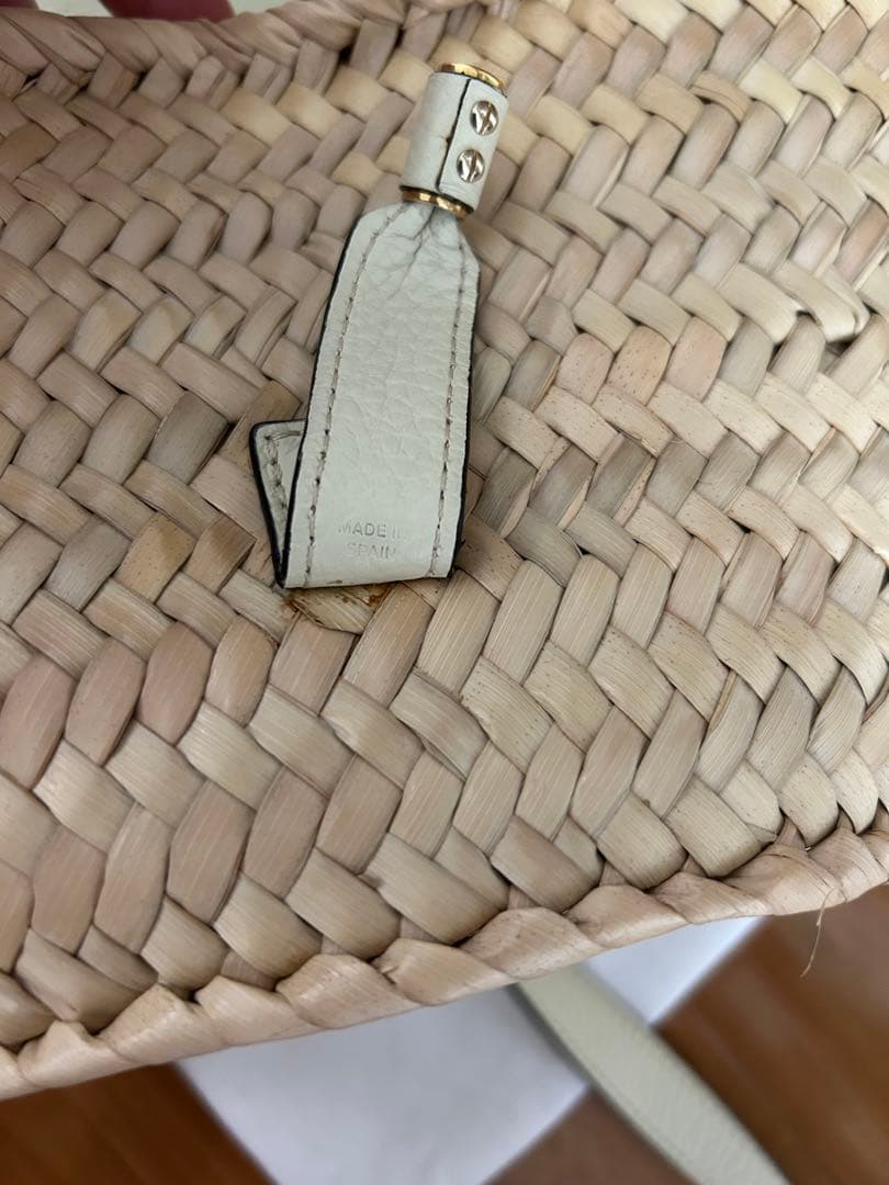 Chloé アイボリー かごバッグ