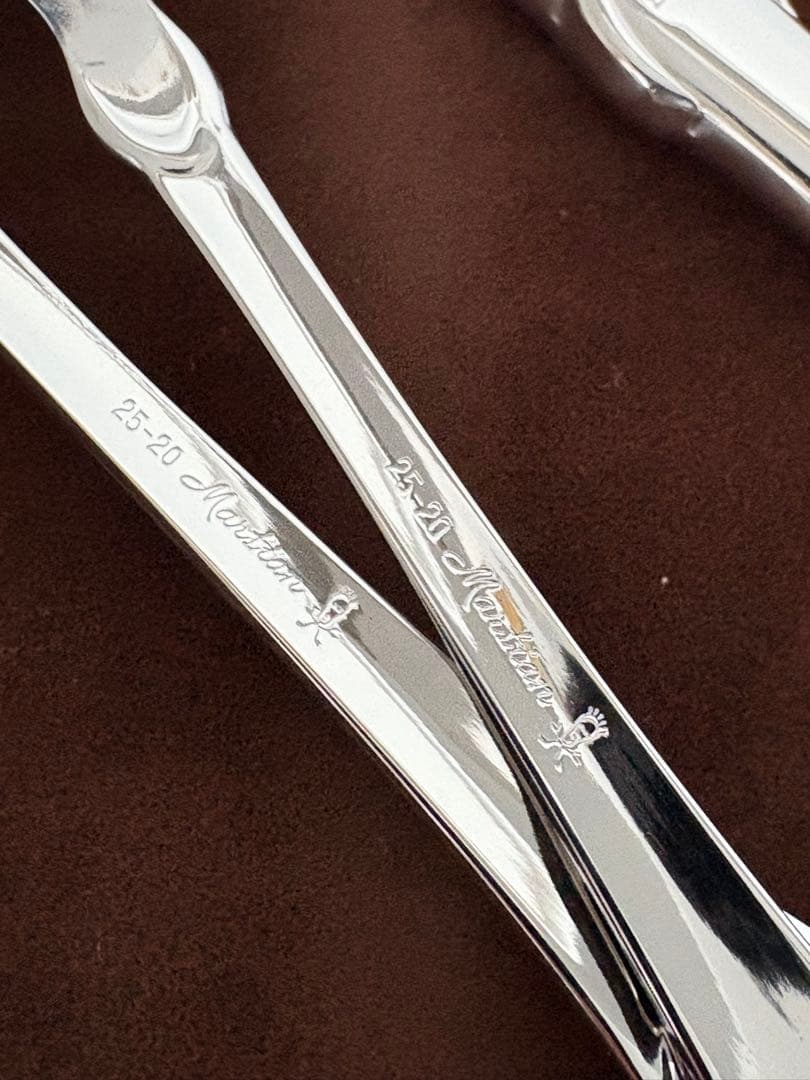 未使用　マーシャン　エクシブル　25-20 最高級ステンレス　カトラリー27本