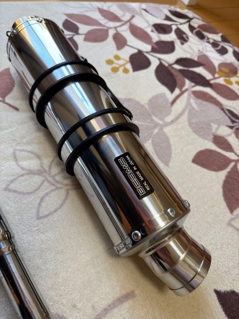 シグナスグリファス　BEAMS R-EVOマフラー　政府認証ビームスマフラー