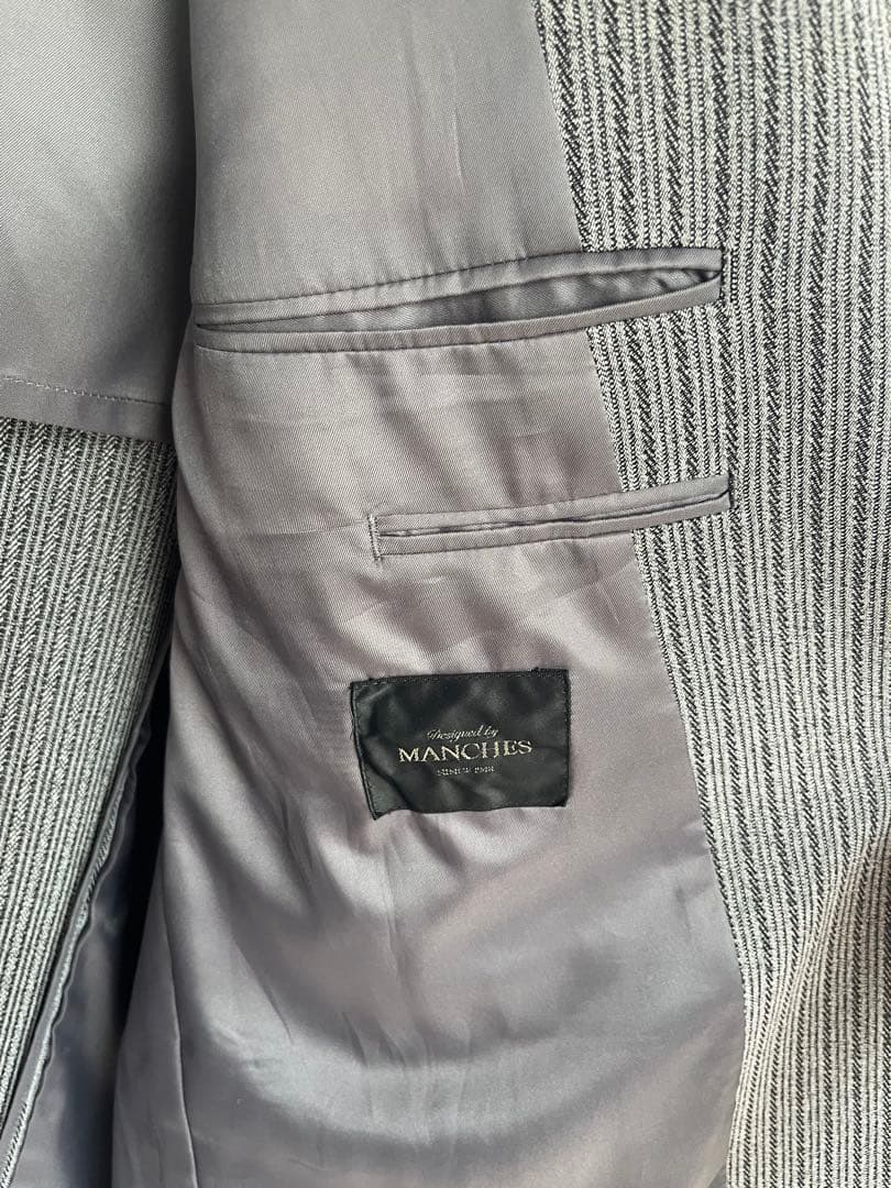 MANCHES メンズスーツ 上下セット 4L マンチェス 大きいサイズ