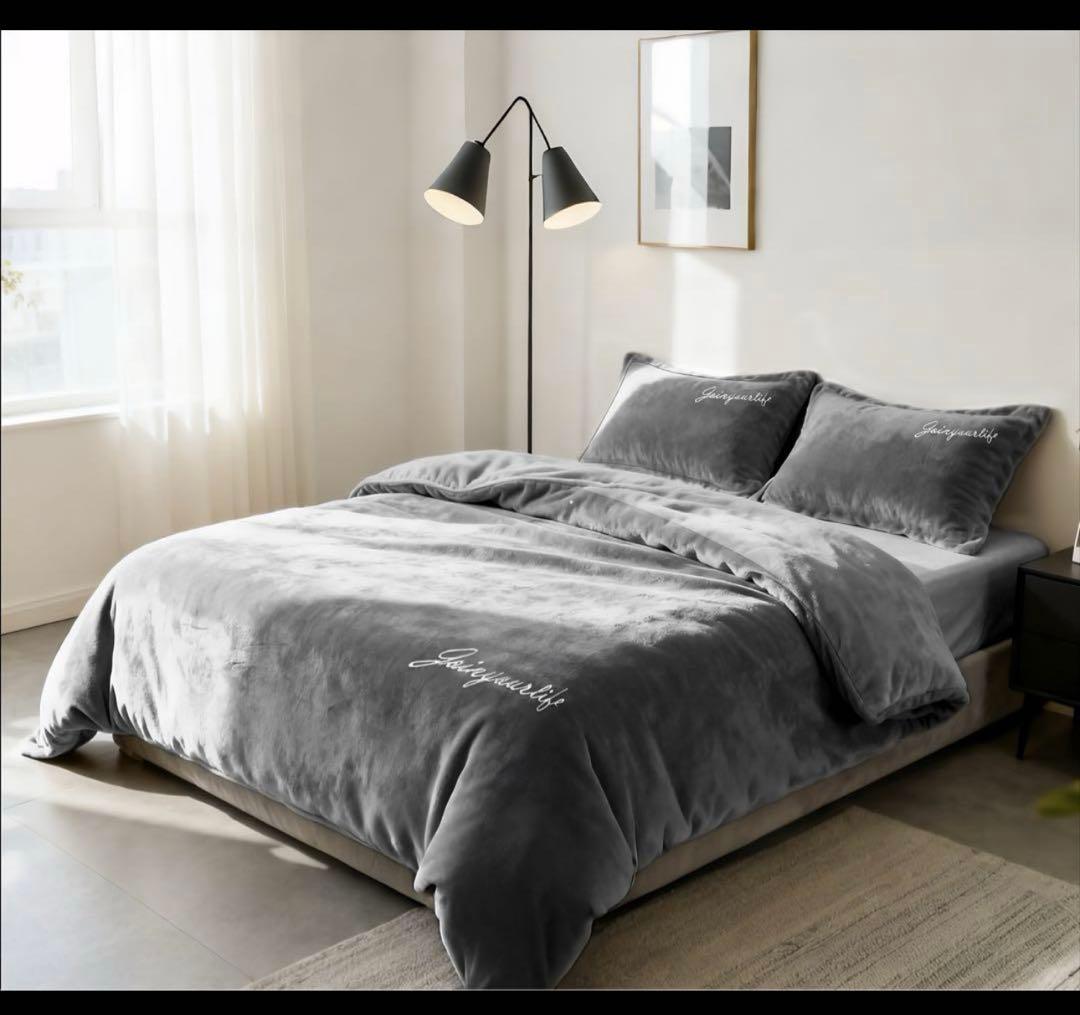 2025新作 ミルクフランネル 極厚4点セット