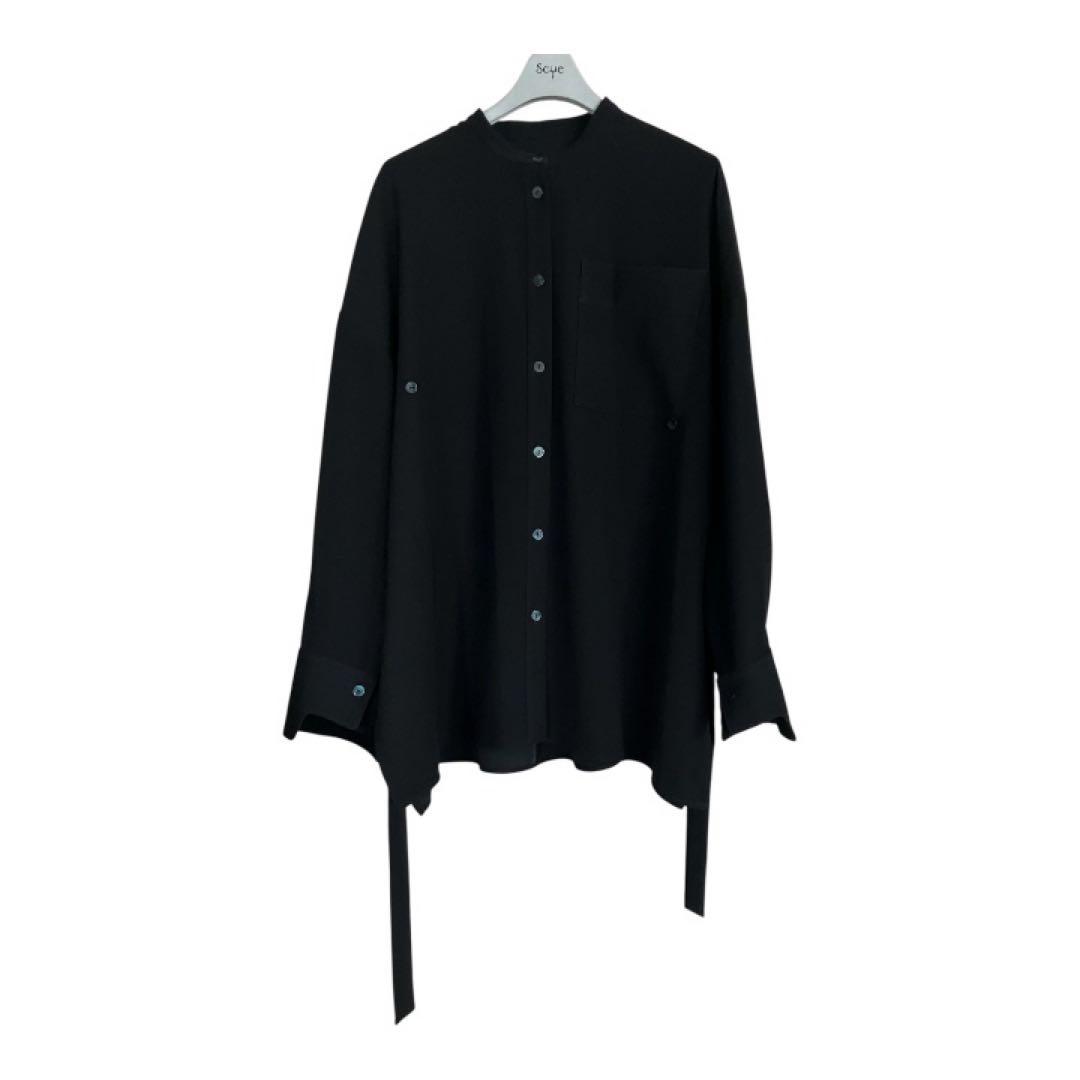 【完売品】ENFOLD MANY-STYLE OVER SHIRT ブラック