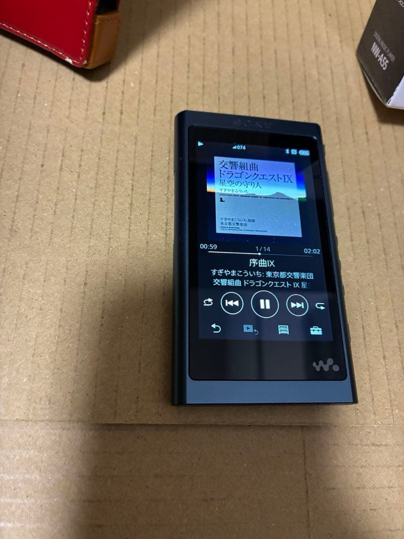 SONY ウォークマン NW-A55 ブルー 16GB 動作確認済み