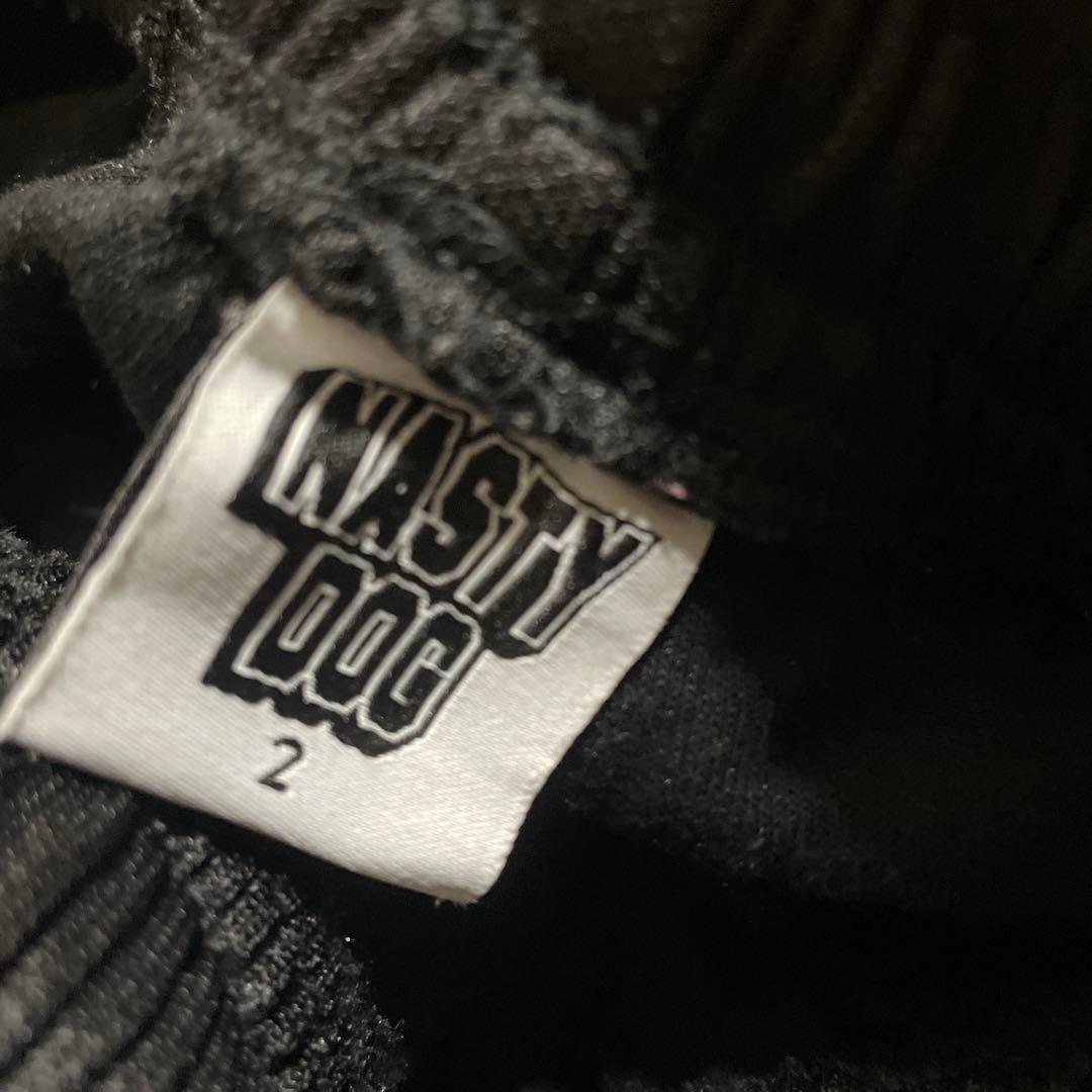 Nasty Dog ジャージセットアップ ブラック/ゴールド サイズ2