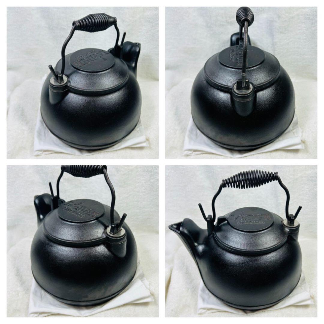美品ビンテージ品Lodgeの2.4L 鋳鉄製ケトル