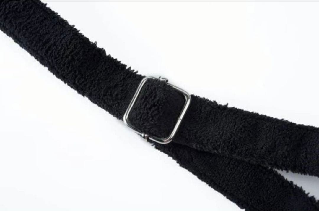 シャネル　ノベルティ　ショルダーバッグ 非売品　ブラック　パイル　バッグ