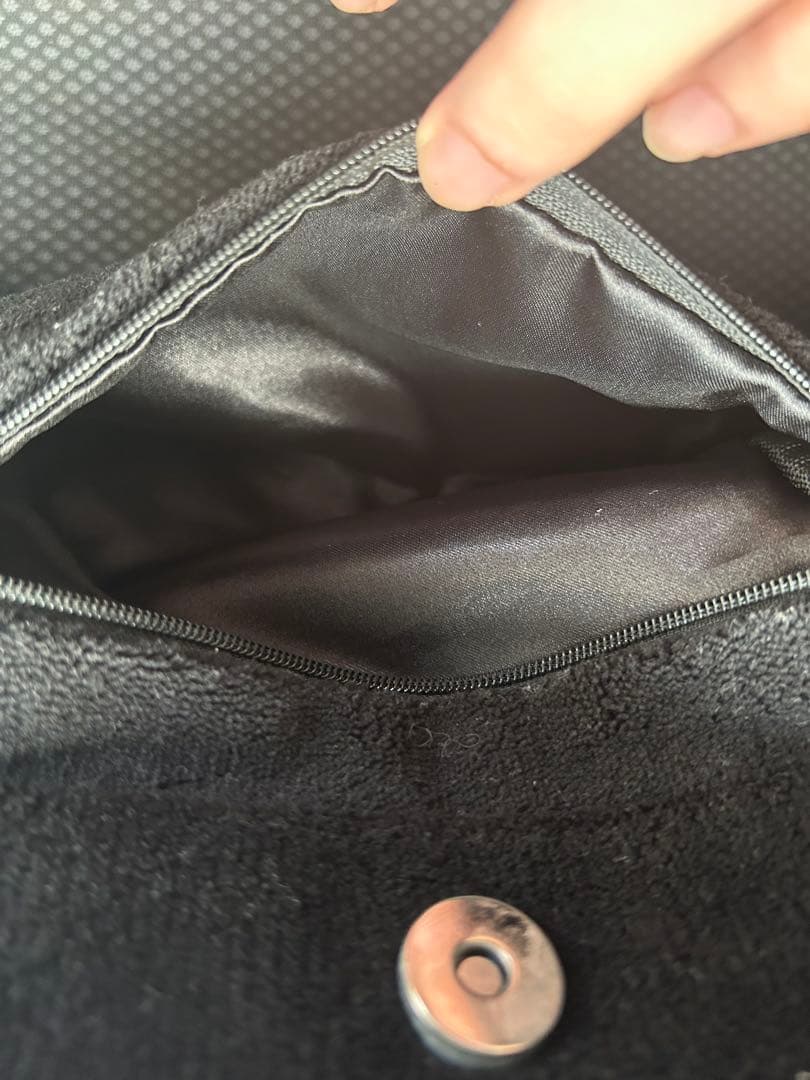 シャネル　ノベルティ　ショルダーバッグ 非売品　ブラック　パイル　バッグ