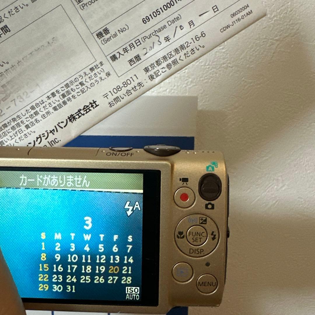 デジタルカメラ IXY620F