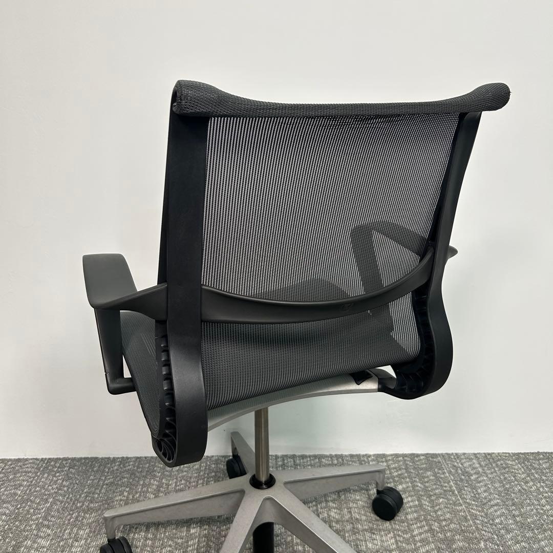 keni　Herman Miller.セトゥーチェア グレー系 メッシュ