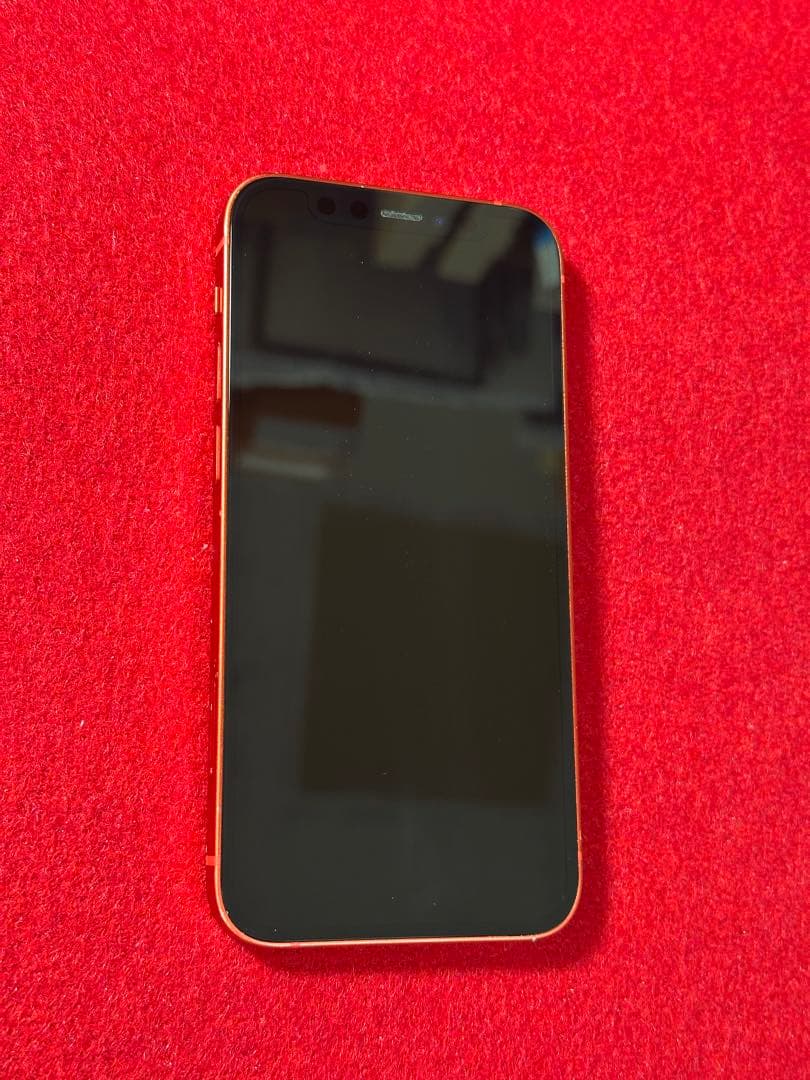 【6908】iPhone 12MINIレッド 128GB simフリー