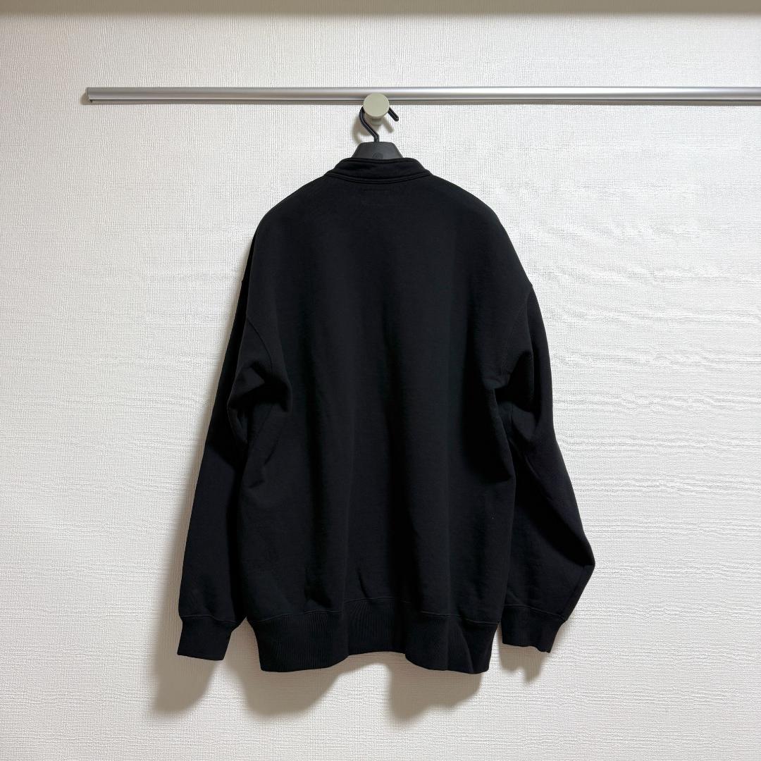 DESCENDANT VOIL HENLEY NECK ブラック 24AW