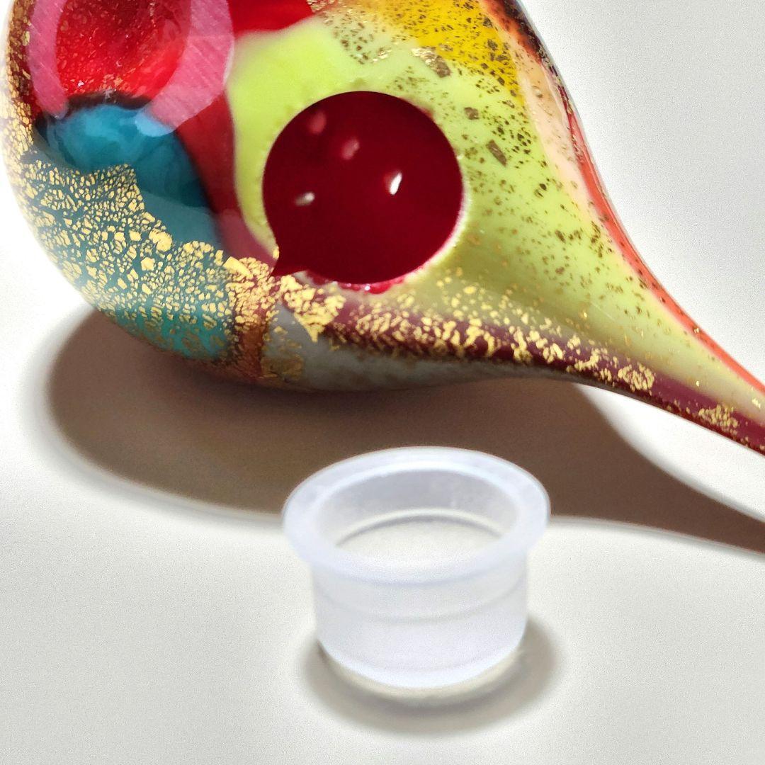 Murano ムラーノガラス 小鳥 塩入れ ベネチアンガラス 現地購入