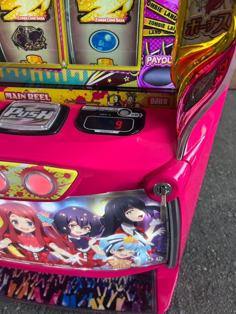 LスロットゾンビランドサガＡ1 メインパネル　スマスロ　実機　家庭用　送料込み