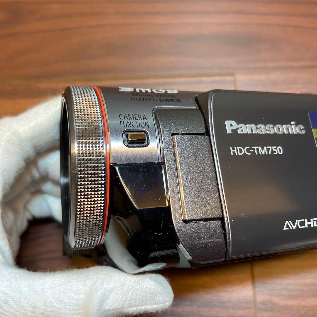 Panasonic HDC-TM750 ビデオカメラ ほぼ新品 3396
