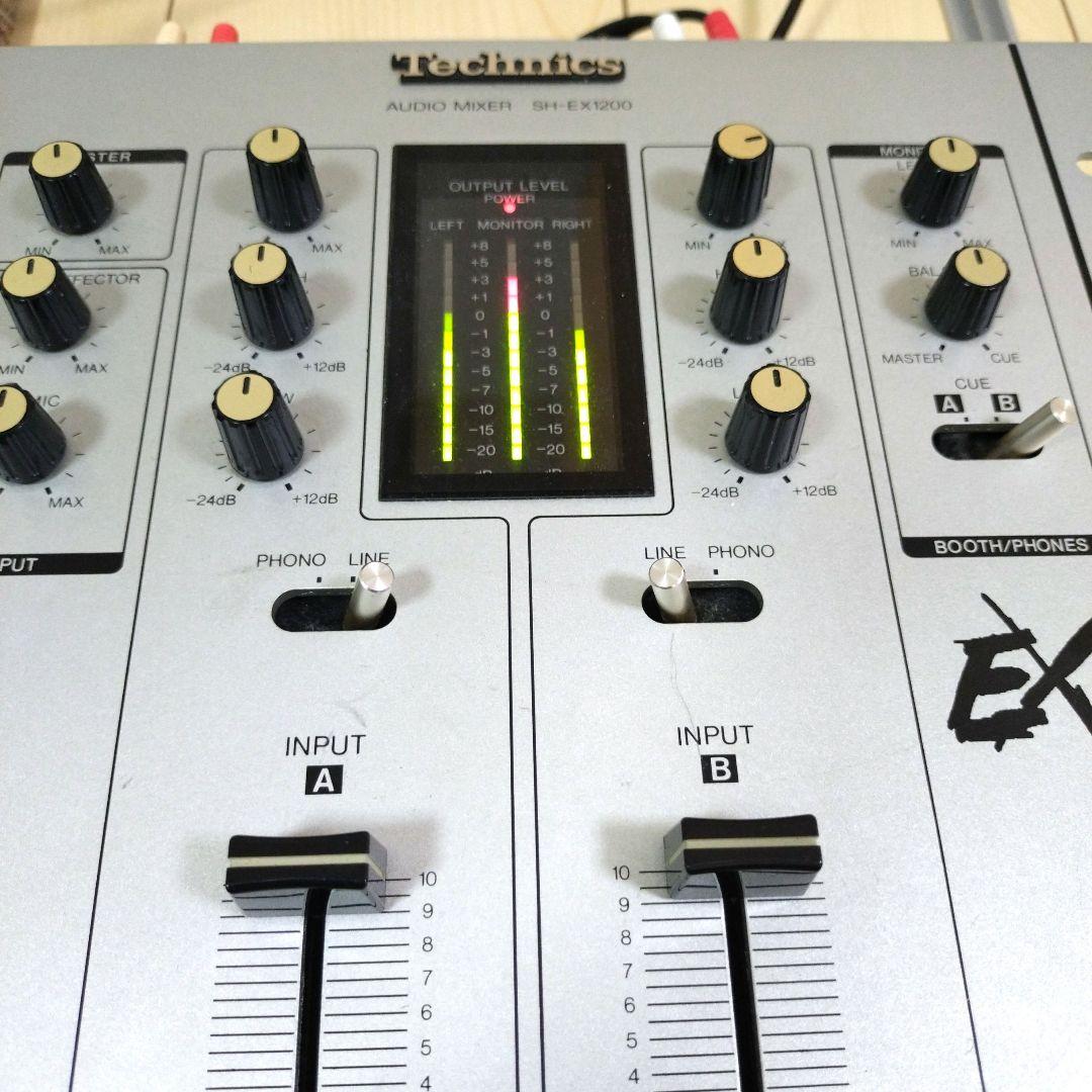 動作確認済 Technics SH-EX1200 DJ Mixer