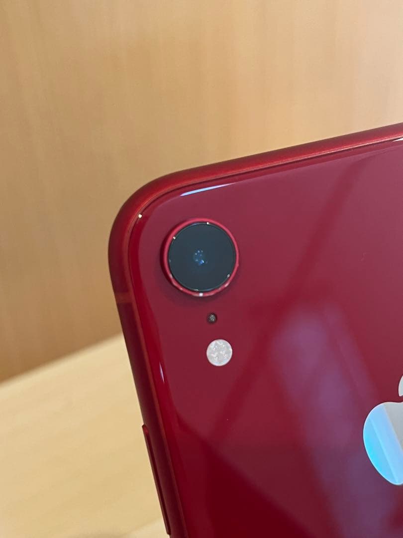 美品 おまけ付 81% iPhone XR 64GB SIMフリー レッド