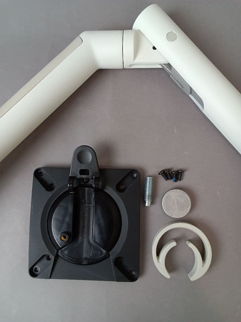 モニターアーム クランプ式 ホワイトCBS/ No.152