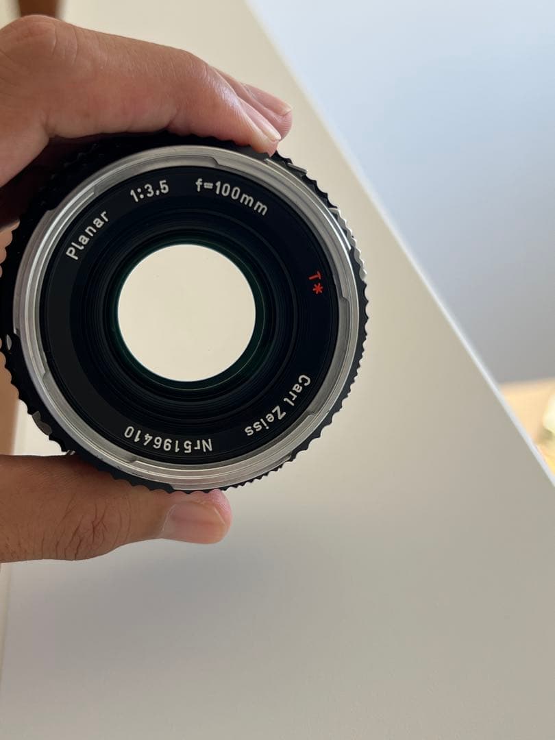 Hasselblad planar 100mm f3.5 先白　銘玉　ハッセル