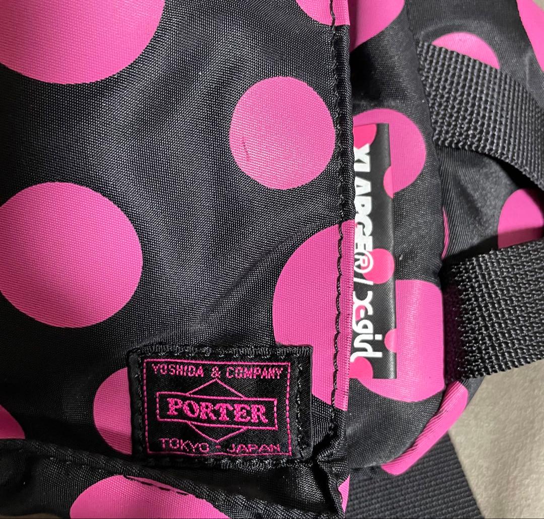 超希少！PORTER X-GIRL 草間彌生 コラボ ボディバッグ ピンクドット