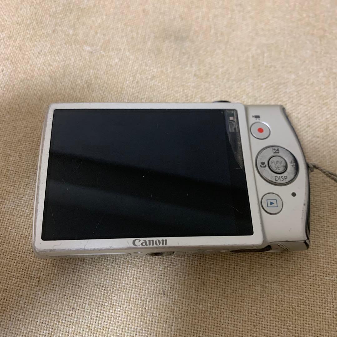 Canon IXY600F シルバー デジカメ　【エモ写真】