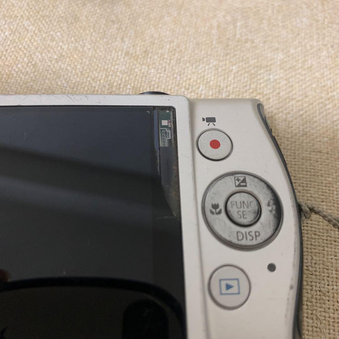 Canon IXY600F シルバー デジカメ　【エモ写真】