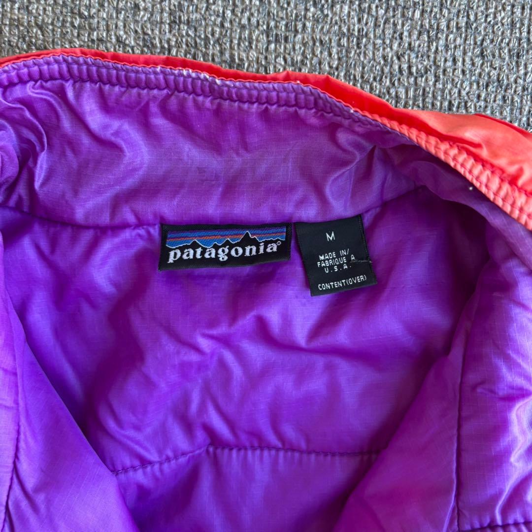 90s USA製　patagonia パフボールベスト M