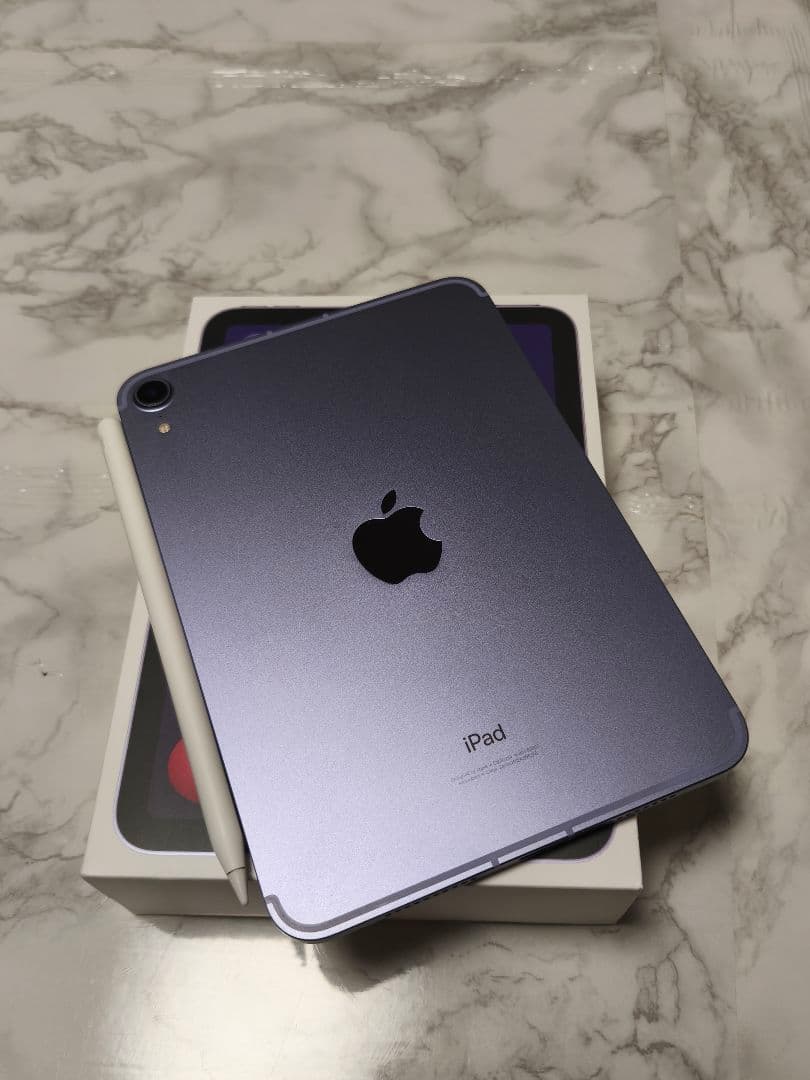 iPad mini6本体 256GB パープル + Apple Pencil