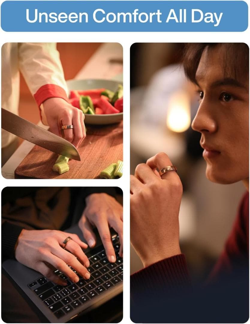 RingConn Gen 2 Air 10号 シルバー スマートリング