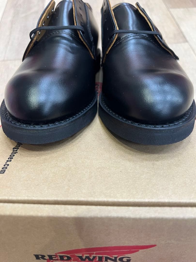 RED WING SHOES ブラック レースアップ 8 1/2 D