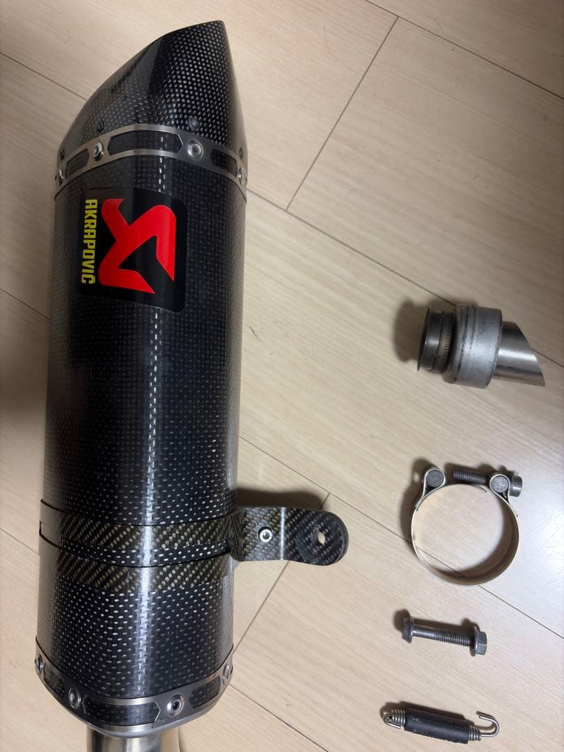 ninja400 アクラポヴィッチ　マフラー