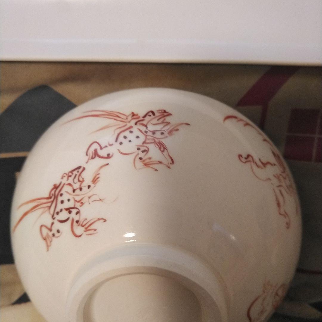 鳥獣戯画　高山寺（赤塗り）茶碗